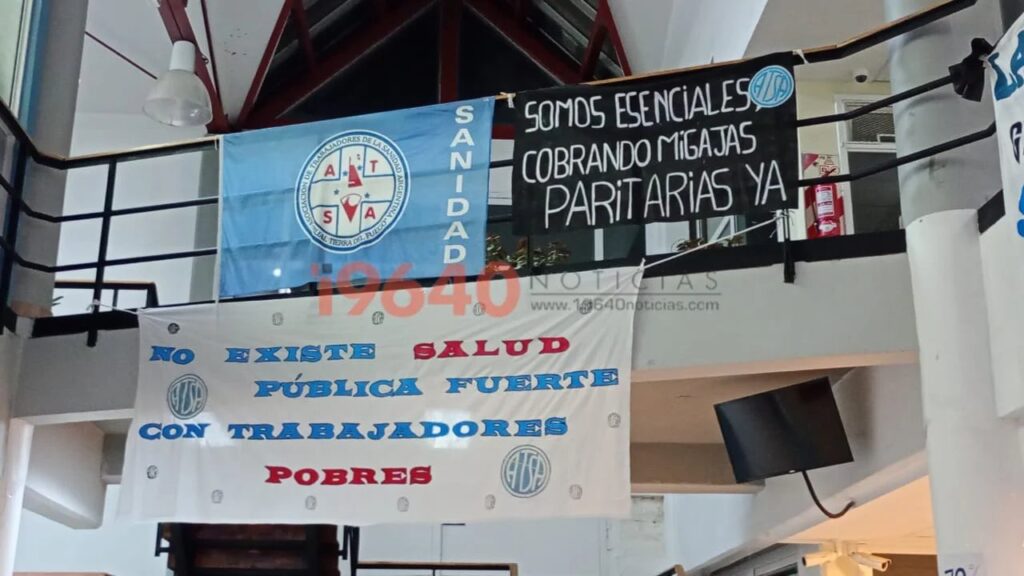 Tierra del Fuego: ATSA paraliza salud y golpea a Melella