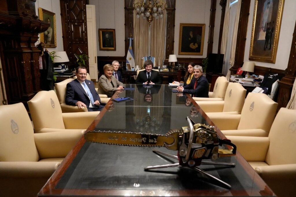 Milei se reunió con Georgieva, quien pidió «mantener las reformas» para «impulsar el crecimiento»