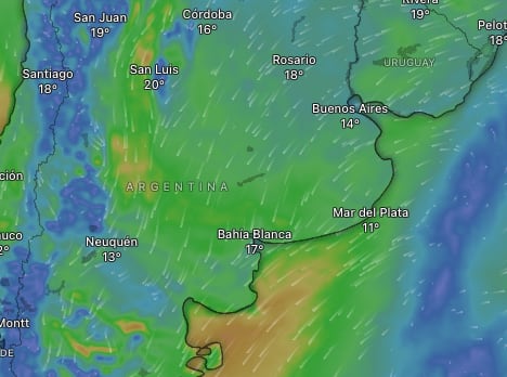 Alerta Meteorológica: Frío Extremo y Lluvias Afectan a Varias Provincias Argentinas