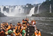 Un turista neerlandés murió tras el vuelco de una lancha en el lado brasileño de las Cataratas del Iguazú