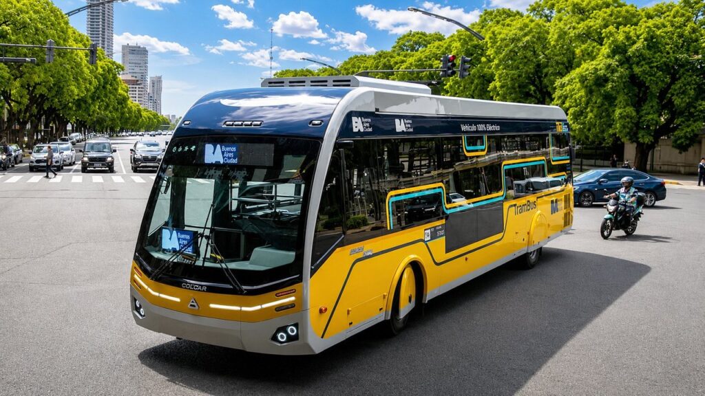 Trambús T1: El nuevo colectivo eléctrico que transforma el transporte en la ciudad
