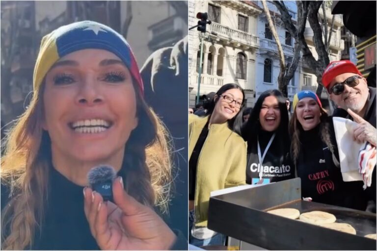 Catherine Fulop lidera el «Arepazo Solidario» para ayudar a Venezuela