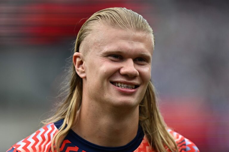 Erling Haaland sorprende con drástico cambio de look