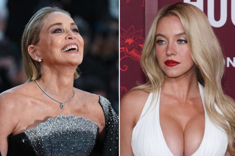 Sharon Stone genera controversia al criticar a Sydney Sweeney por sus desnudos