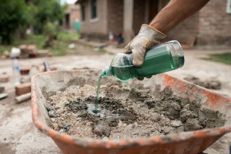 El truco de los albañiles: ¿Por qué mezclar detergente con hormigón es la clave para reparaciones exitosas?