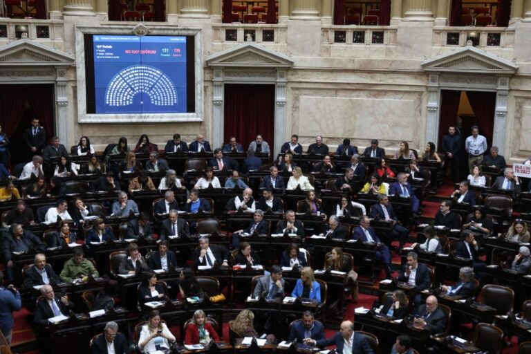 Fracasa la sesión de oposición para derogar el DNU 70/23